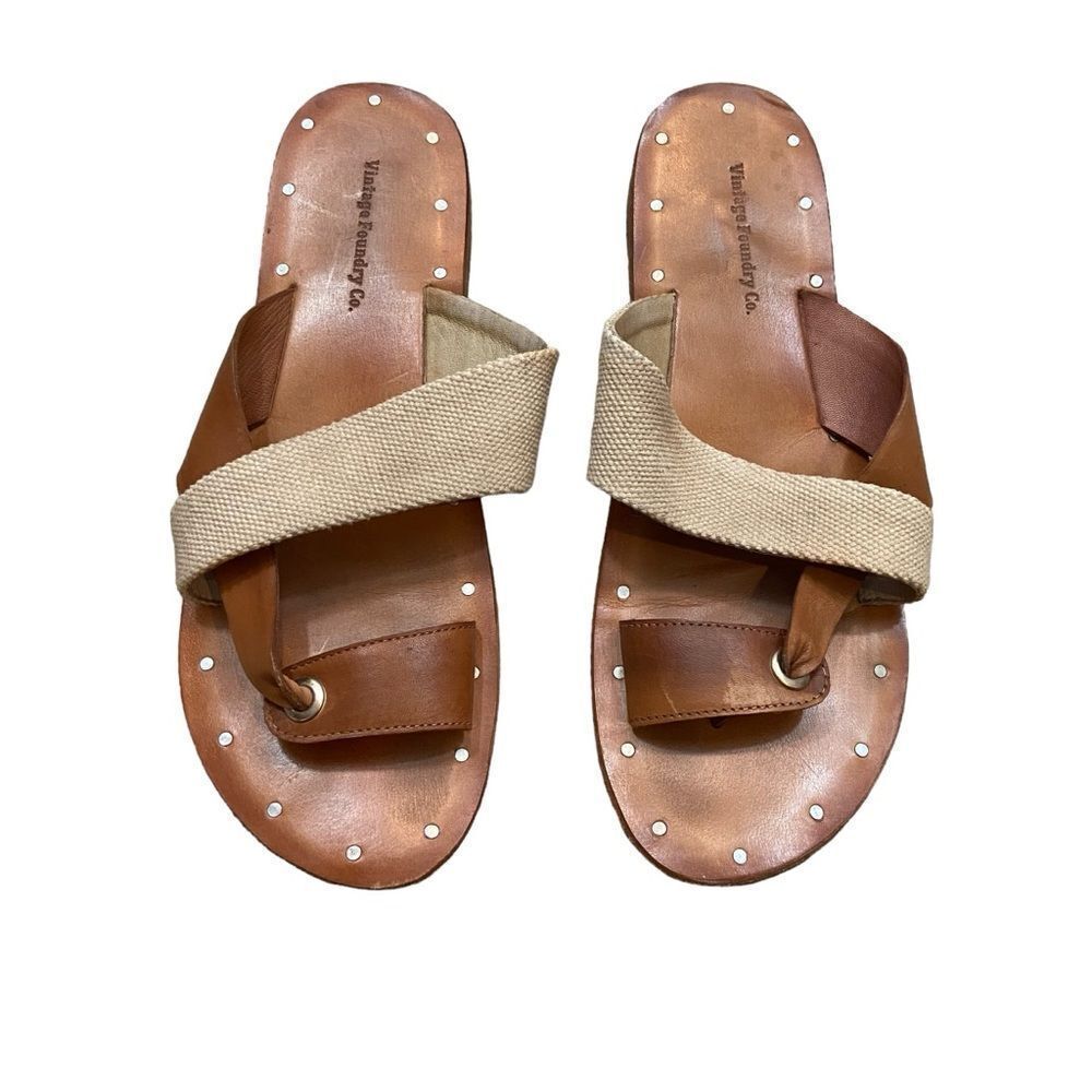 Ladies Vintage Foundry Co Althea Sandals‎ Size 9.5